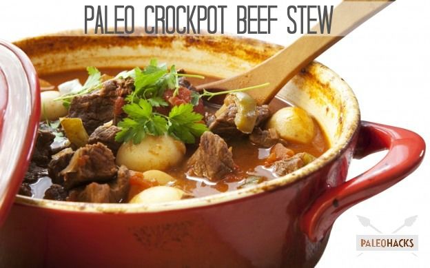 Paleo Crockpot Beef Stew Recipe