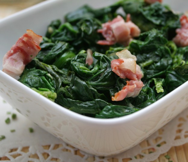 sauteed-spinach-bacon-garlic