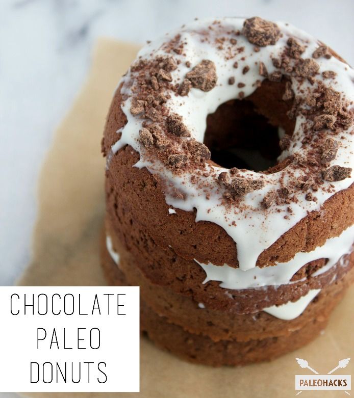 Chocolate Paleo Donuts