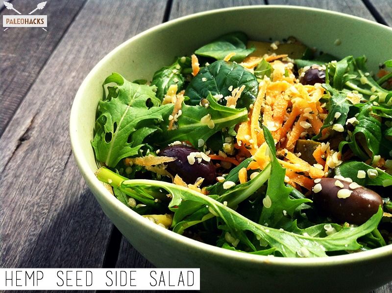 Hemp Seed Side Salad