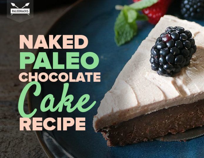 Naked Paleo Chocolate Cake Egg Free No Bake