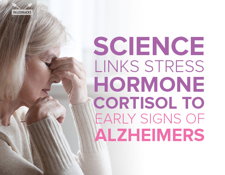 science links stress hormone cortisol to early signs of