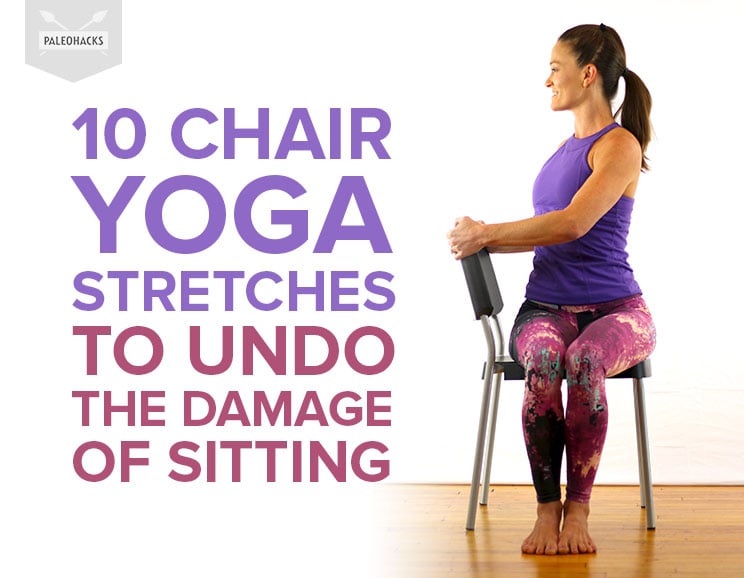 Chair Yoga Routine You Tutorial Pics