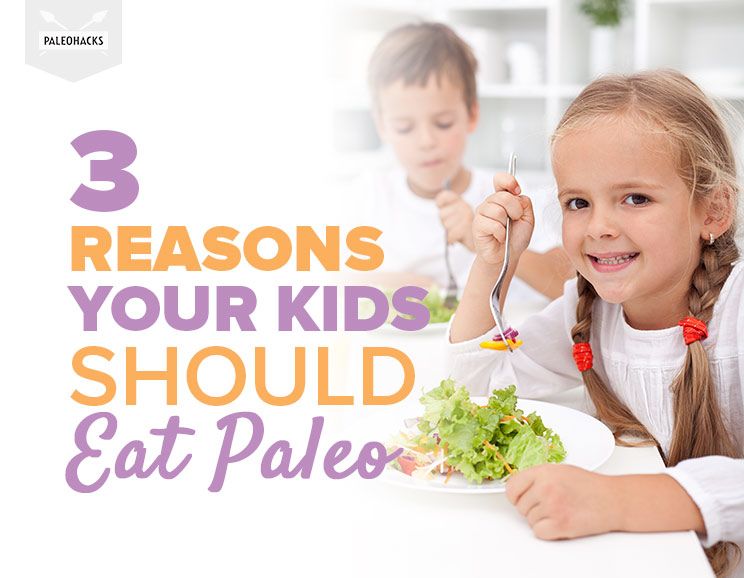 kids should eat paleo title card