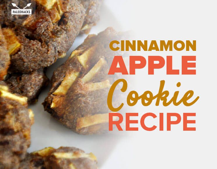 cinnamon apple cookie title card