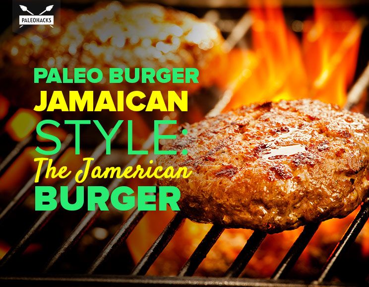 Jamaican burger title card