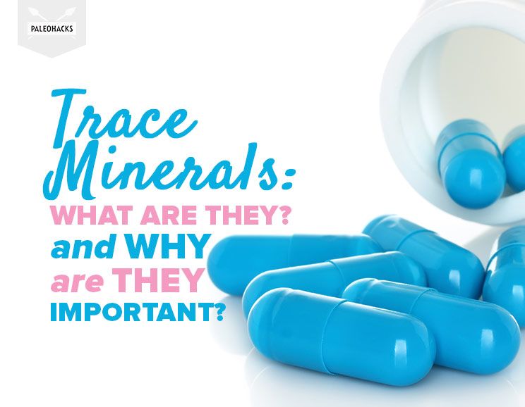 trace minerals title card