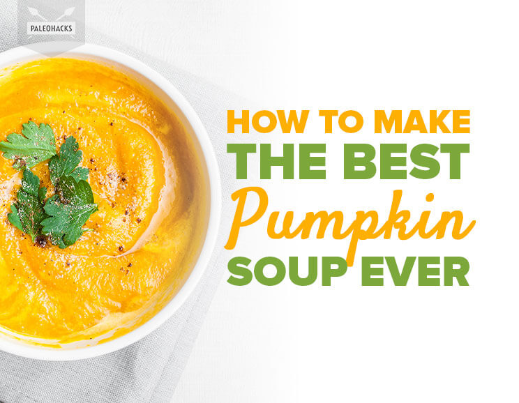 Ready for the best pumpkin soup recipe ever? A bowl of this thick and creamy soup spiced with turmeric will warm your body and soul.