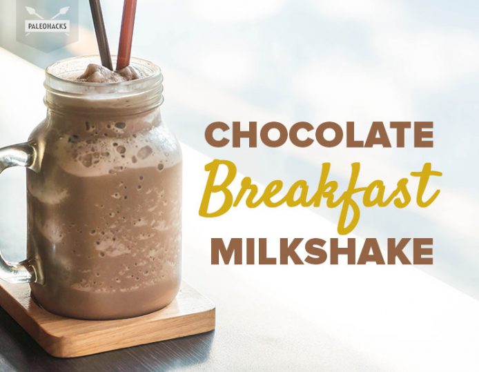 Chocolate Breakfast Milkshake Recipe to Keep You Energerized All Day