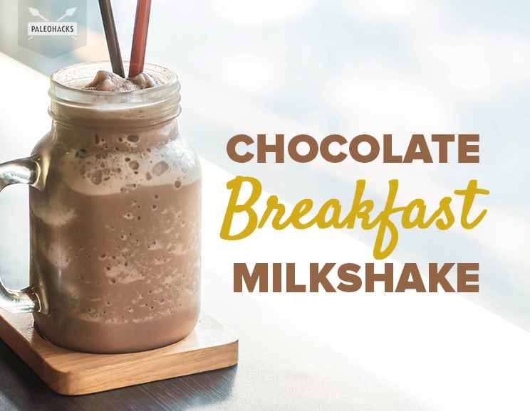 Chocolate Breakfast Milkshake Title Card
