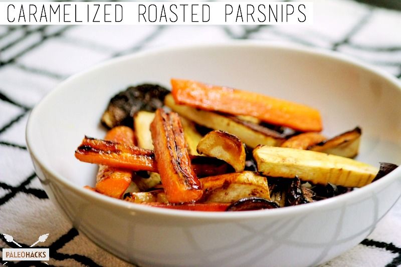 Caramelized Roasted Parsnips