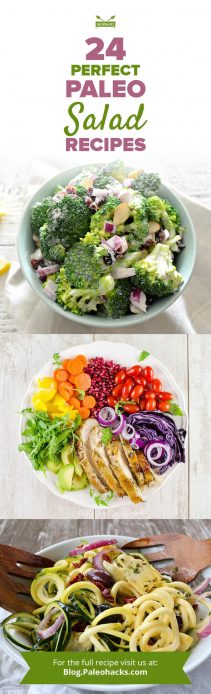 24 Perfect Paleo Salad Recipes | Healthy, Easy, Light