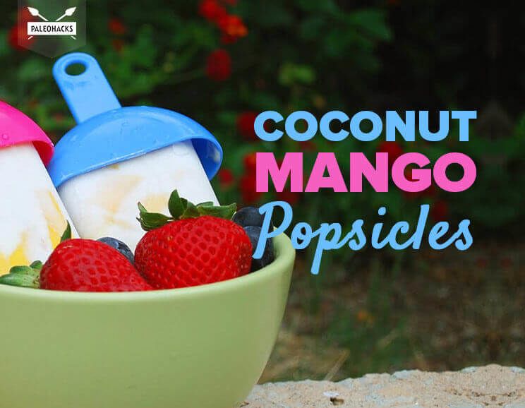 coconut mango popsicles title card