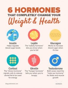 6 Important Hormones that Completely Change Your Weight and Health