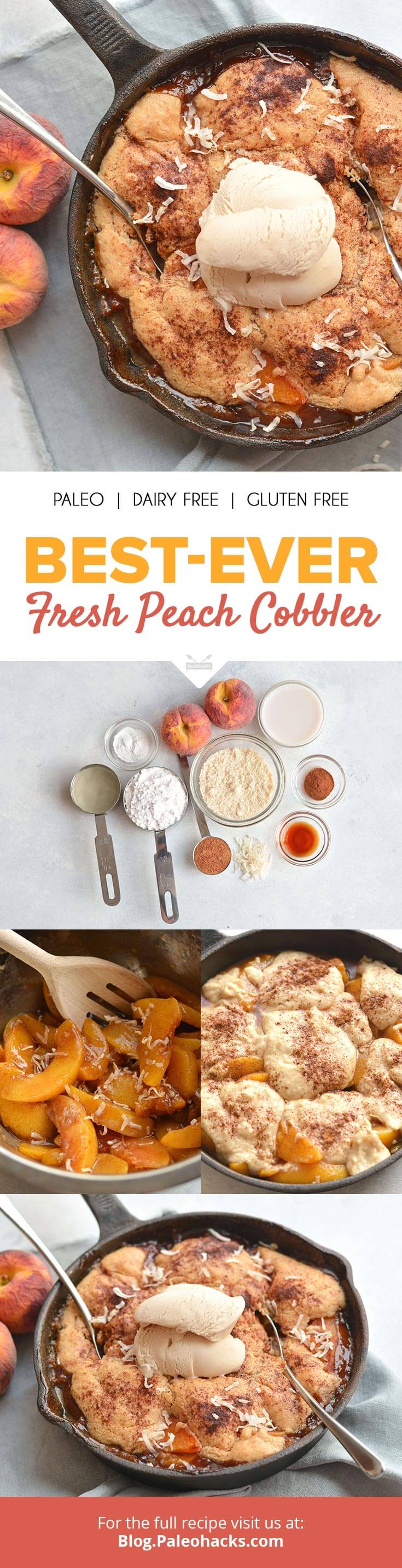 peach cobbler pin