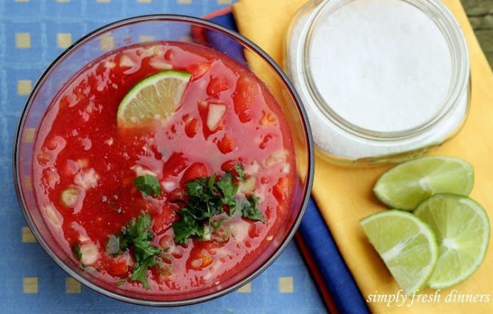 Watermelon Gazpacho Recipe