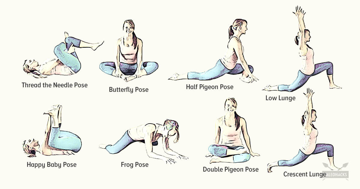 8 Yoga Hip Stretches That Feel Amazing | Gentle, Easy