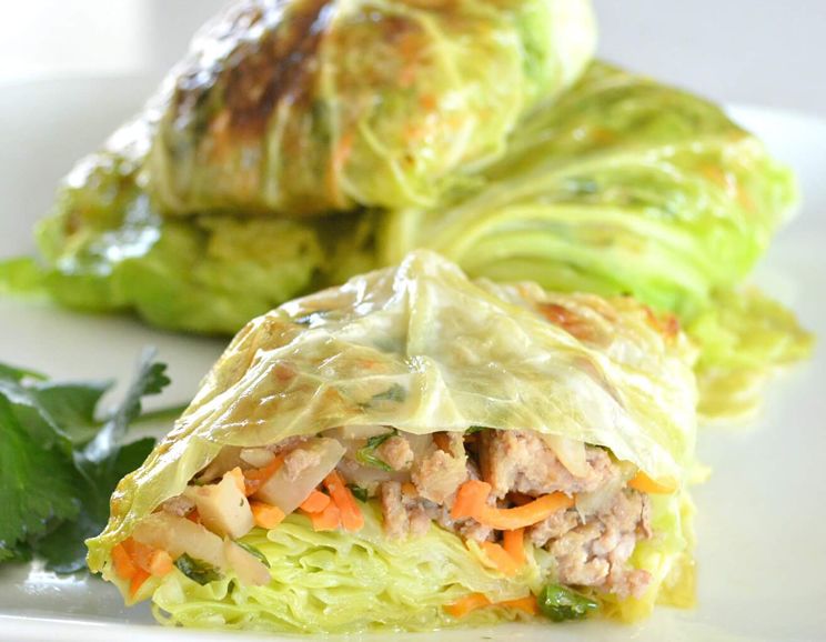 Asian-Style Cabbage Wraps