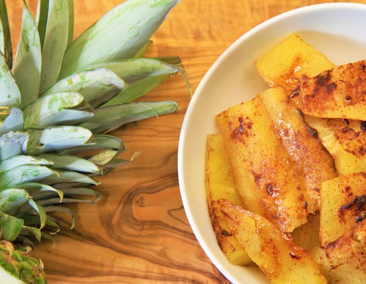 Honey Roasted Pineapple Recipe