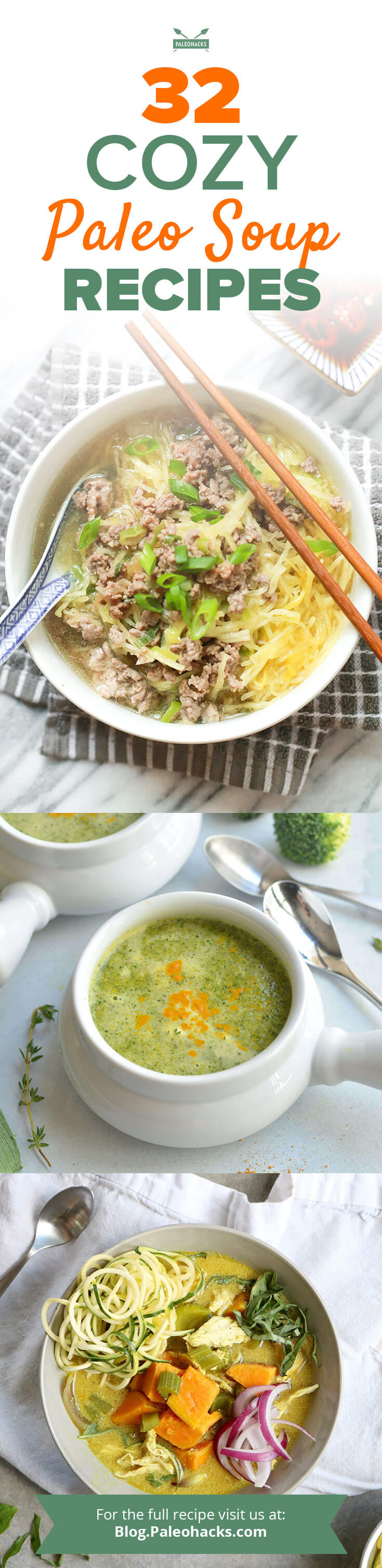 Paleo soup recipes you can stand by, these 32 heartwarming bowls of goodness are sure to nourish your soul and appetite in the best possible way!