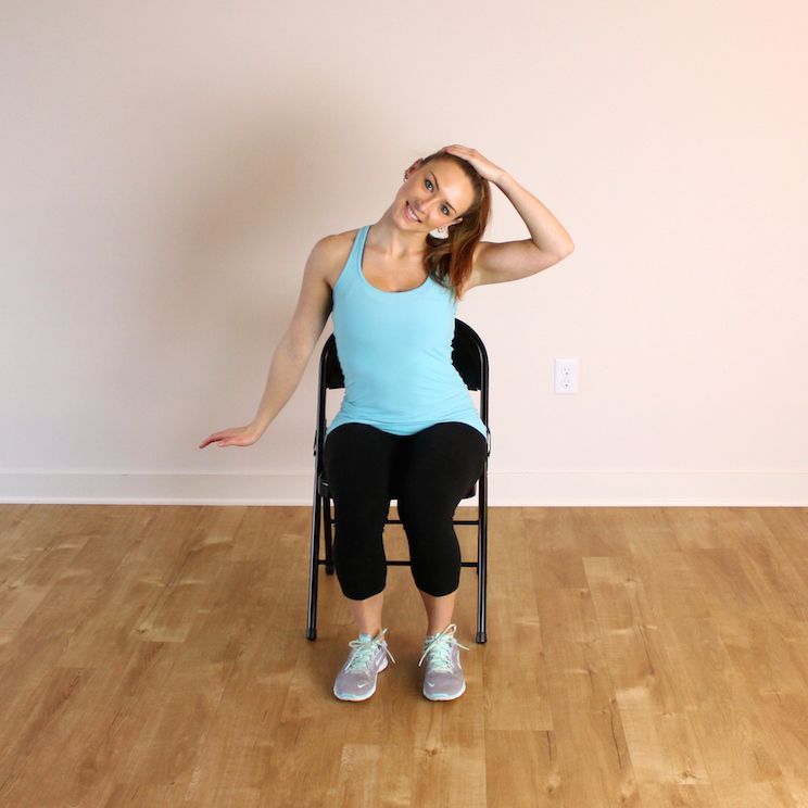 Seated Overhead Stretch