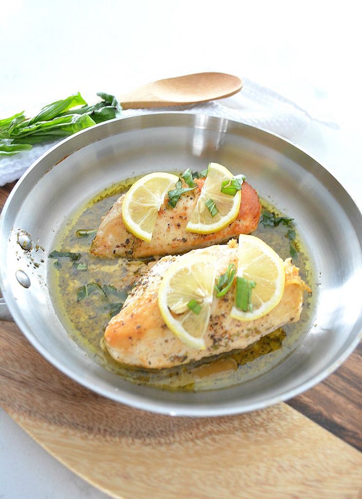 Chicken with lemon and herbs
