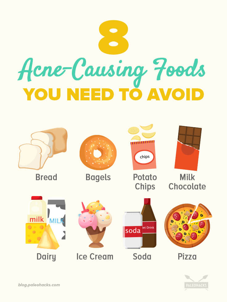 Can eating certain foods give you pimples and breakouts? Check out these eight acne-causing foods you need to quit eating immediately for clearer skin!