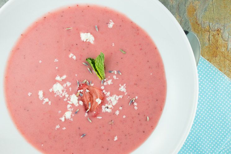 Chilled-Strawberry-Lavender-Soup