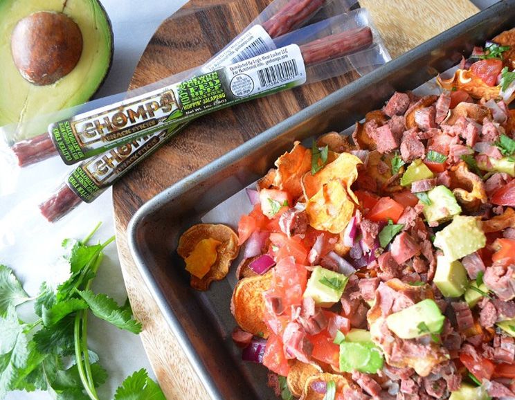 One-Pan Paleo Jerky Nachos