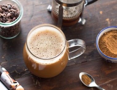 Decaf Dandelion-Cacao Latte