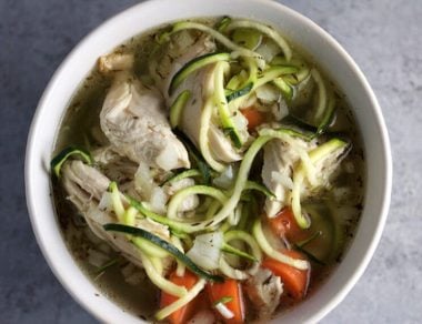 The Best Crock Pot Chicken Noodle Soup 3