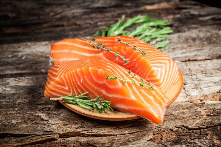 choline foods salmon