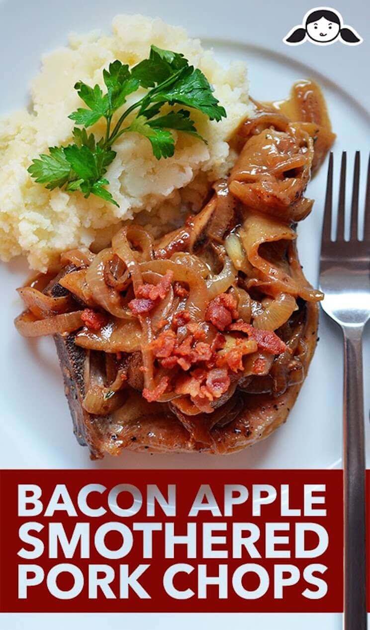 Bacon-Apple-Smothered-Pork-Chops