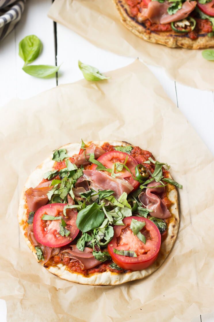 Paleo Grilled Pizza