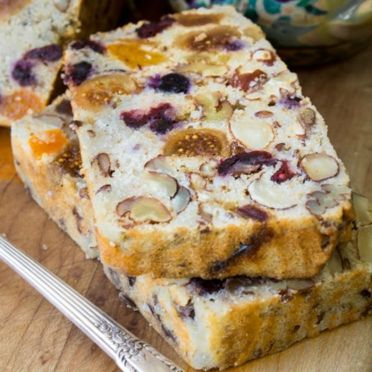 paleo fruit and nut bread