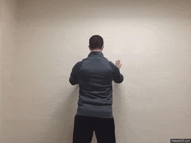 wall exercise for shoulder stability