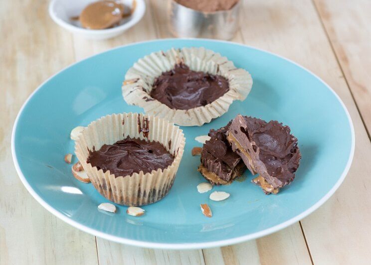 Chocolate-almond-butter-cups