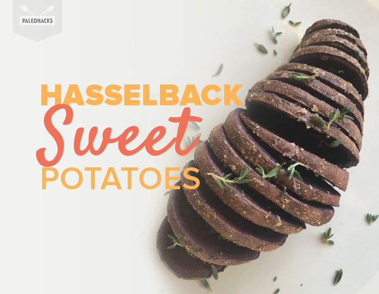 hasselback sweet potatoes