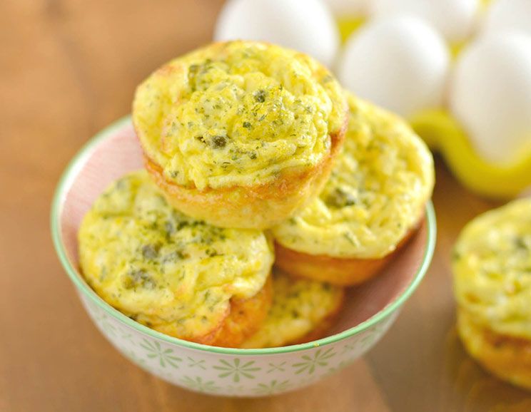 Lox and Caper Egg Muffins Recipe