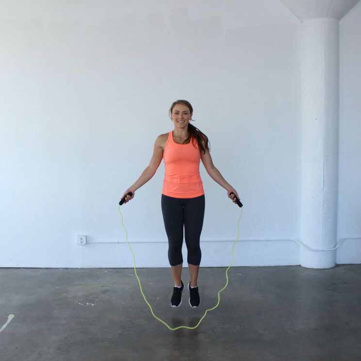 Singles jump rope