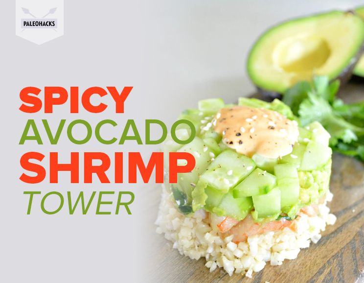 Spicy Avocado Shrimp Tower 2