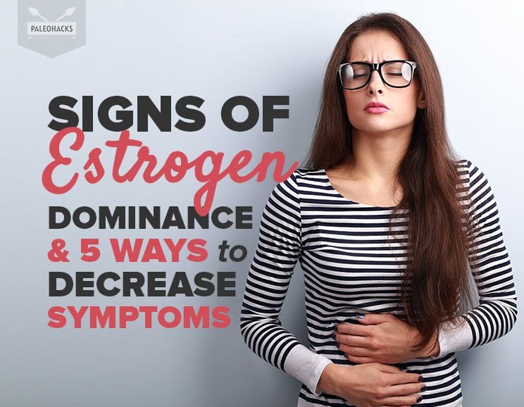 estrogen dominance image with text