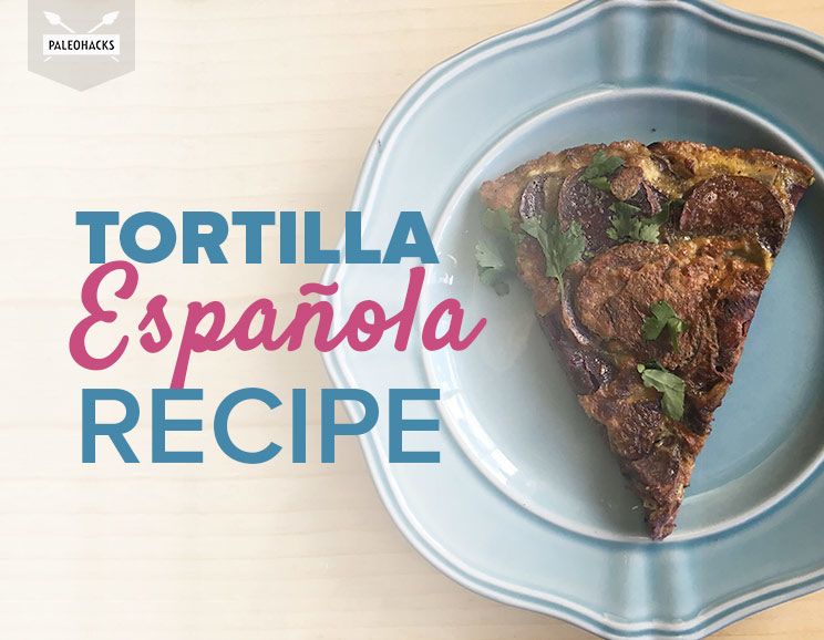 tortilla espanola image with text