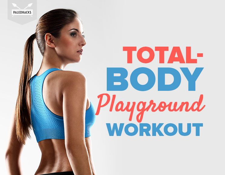 playground workout image with text