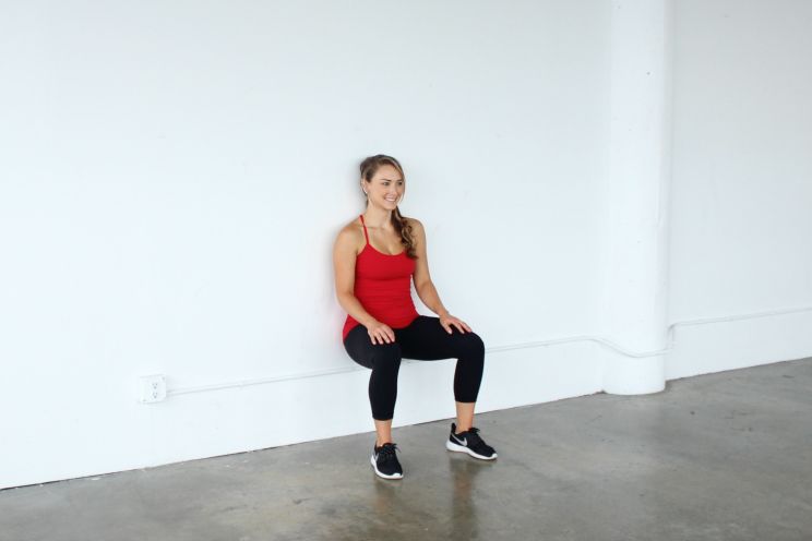 wall sit exercise