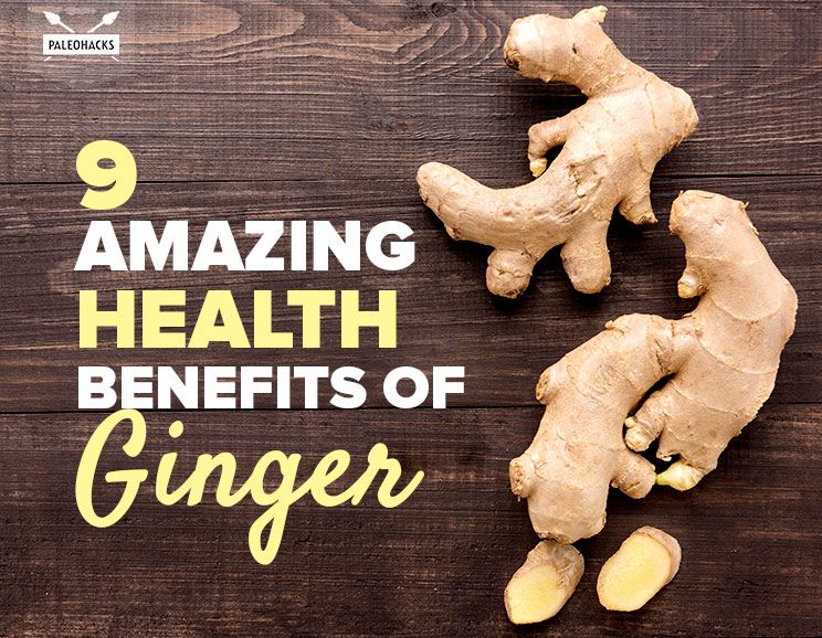 health benefits of ginger title card