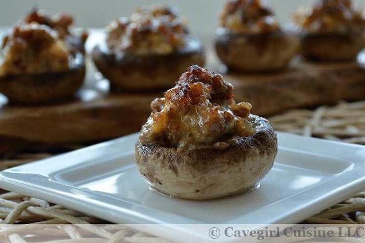 chipotle stuffed mushrooms