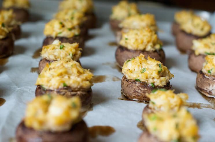 crab stuffed mushrooms