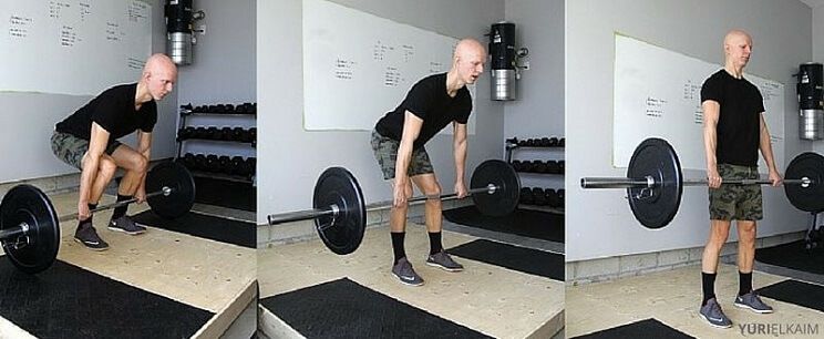 barbell deadlift