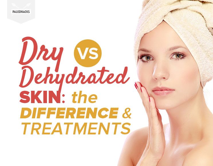 dry vs. dehydrated skin title card